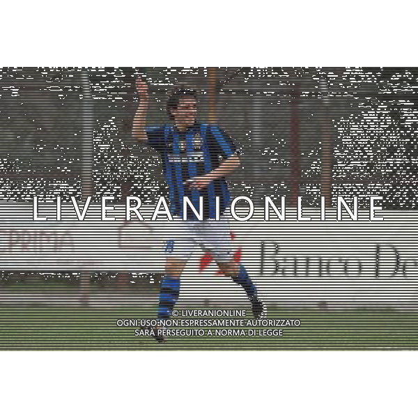 Inter - Cisco Roma 60a Coppa Carnevale Torneo di Viareggio 2008 Ponsacco(FI) - 06.02.2008 Nella Foto: esultanza dopo il gol di Jacopo Fortunato Ph.Vitez/Ag. Aldo Liverani Sas