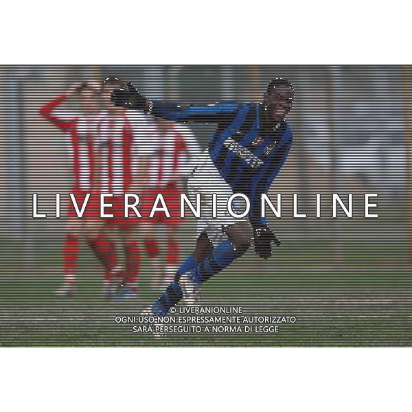 Inter - Cisco Roma 60a Coppa Carnevale Torneo di Viareggio 2008 Ponsacco(FI) - 06.02.2008 Nella Foto: esultanza di Mario Balotelli dopo il secondo gol Ph.Vitez/Ag. Aldo Liverani Sas