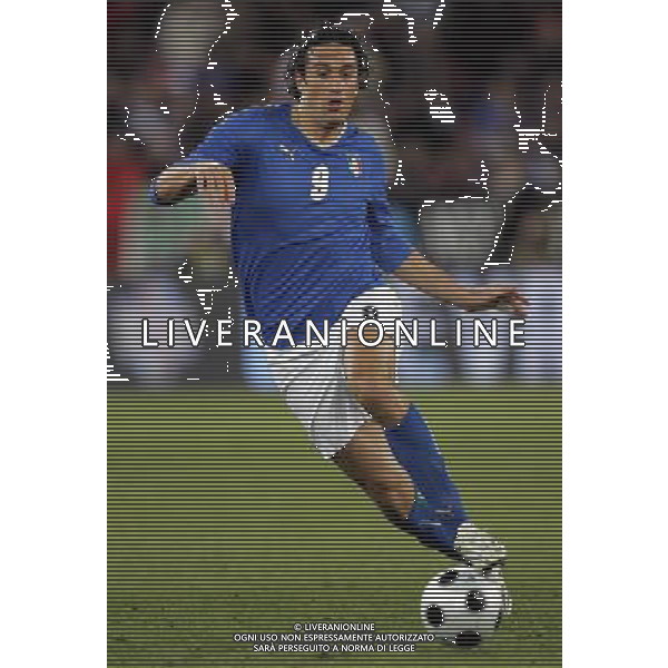 Italia - Portogallo amichevole Zurigo 06/02/2008 nella foto luca toni ph luzzani/Ag. Aldo Liverani sas