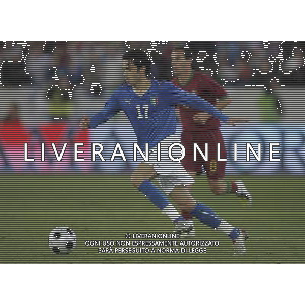 Italia - Portogallo amichevole Zurigo 06/02/2008 nella foto raffaele palladino ph luzzani/Ag. Aldo Liverani sas