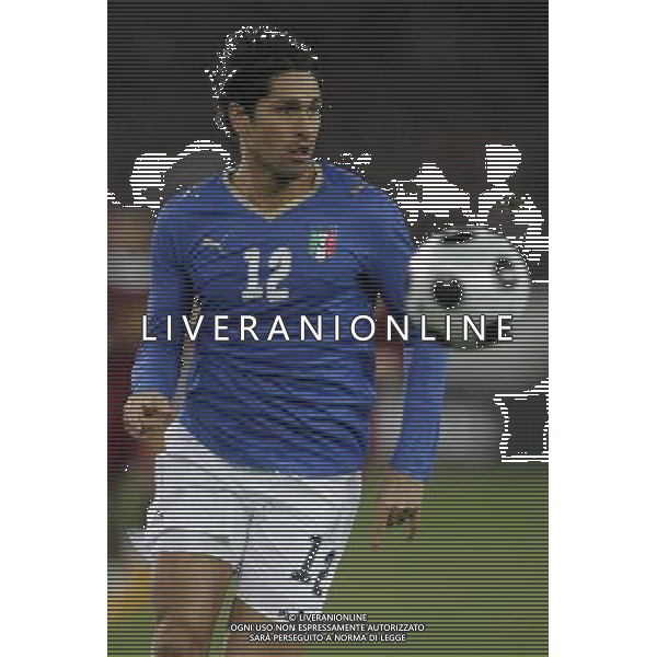 Italia - Portogallo amichevole Zurigo 06/02/2008 nella foto marco borriello ph luzzani/Ag. Aldo Liverani sas