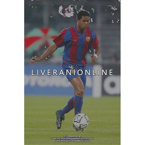 TORINO 09/04/2003 JUVENTUS - BARCELLONA CHAMPIONS LEAGUE NELLA FOTO: KLUIVERT AGENZIA ALDO LIVERANI 