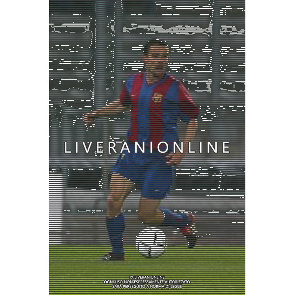 TORINO 09/04/2003 JUVENTUS - BARCELLONA CHAMPIONS LEAGUE NELLA FOTO: OVERMARS AGENZIA ALDO LIVERANI 