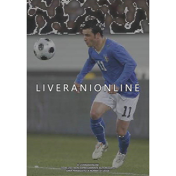 Zurigo (CH) 06-02-2008 amichevole preparazione euro 2008 italia-portogallo 3 : 1 nella foto antonio di natale ph marco luzzani/ag aldo liverani s.a.s.