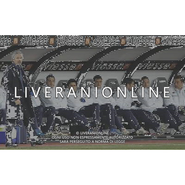 Zurigo (CH) 06-02-2008 amichevole preparazione euro 2008 italia-portogallo 3 : 1 nella foto roberto donadoni e la panchina azzurra ph marco luzzani/ag aldo liverani s.a.s.