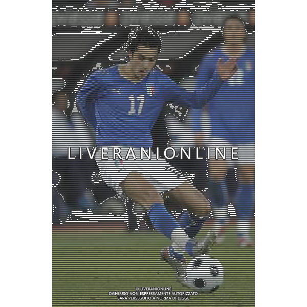 Zurigo (CH) 06-02-2008 amichevole preparazione euro 2008 italia-portogallo 3 : 1 nella foto raffaele palladino ph marco luzzani/ag aldo liverani s.a.s.