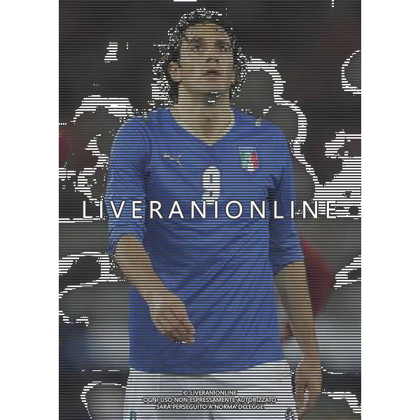 Zurigo (CH) 06-02-2008 amichevole preparazione euro 2008 italia-portogallo 3 : 1 nella foto luca toni ph marco luzzani/ag aldo liverani s.a.s.