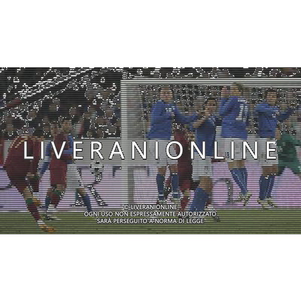 Zurigo (CH) 06-02-2008 amichevole preparazione euro 2008 italia-portogallo 3 : 1 nella foto punizioe cristiano ronaldo ph marco luzzani/ag aldo liverani s.a.s.