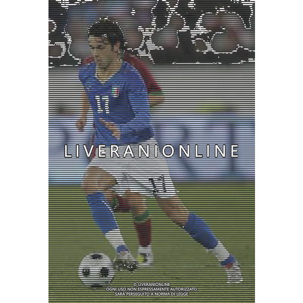 Zurigo (CH) 06-02-2008 amichevole preparazione euro 2008 italia-portogallo 3 : 1 nella foto raffaele palladino ph marco luzzani/ag aldo liverani s.a.s.