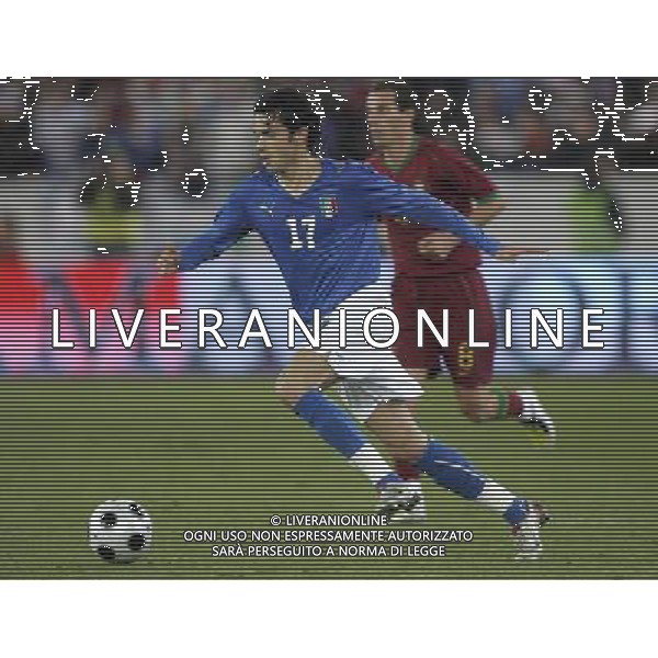 Zurigo (CH) 06-02-2008 amichevole preparazione euro 2008 italia-portogallo 3 : 1 nella foto raffaele palladino ph marco luzzani/ag aldo liverani s.a.s.