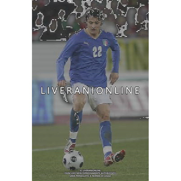 Zurigo (CH) 06-02-2008 amichevole preparazione euro 2008 italia-portogallo 3 : 1 nella foto massimo oddo ph marco luzzani/ag aldo liverani s.a.s.