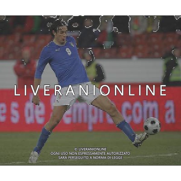 Zurigo (CH) 06-02-2008 amichevole preparazione euro 2008 italia-portogallo 3 : 1 nella foto luca toni ph marco luzzani/ag aldo liverani s.a.s.