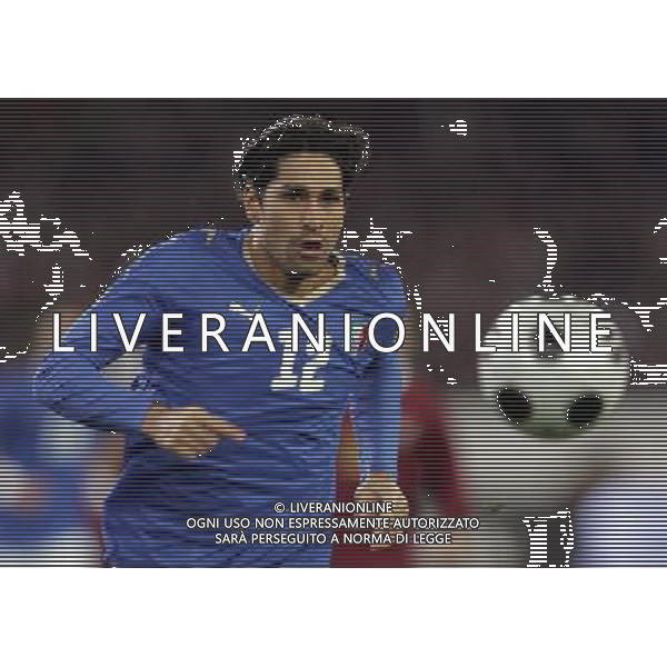 Zurigo (CH) 06-02-2008 amichevole preparazione euro 2008 italia-portogallo 3 : 1 nella foto marco borriello ph marco luzzani/ag aldo liverani s.a.s.