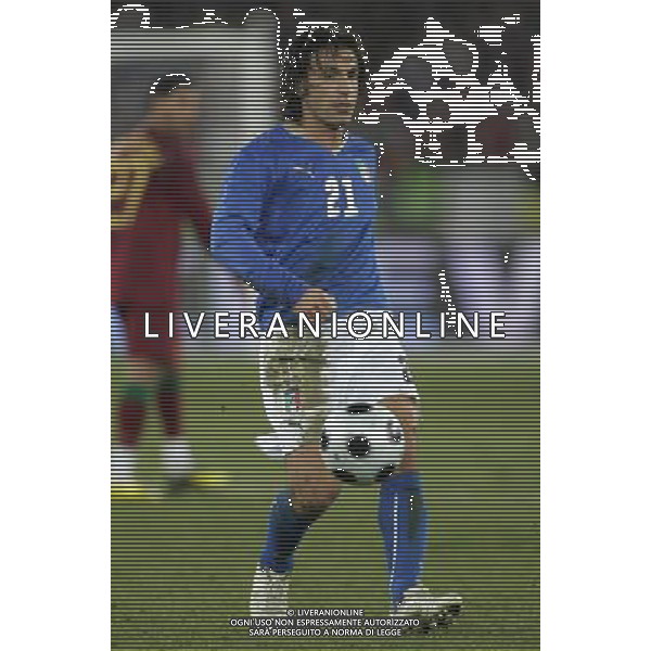 Zurigo (CH) 06-02-2008 amichevole preparazione euro 2008 italia-portogallo 3 : 1 nella foto andrea pirlo ph marco luzzani/ag aldo liverani s.a.s.