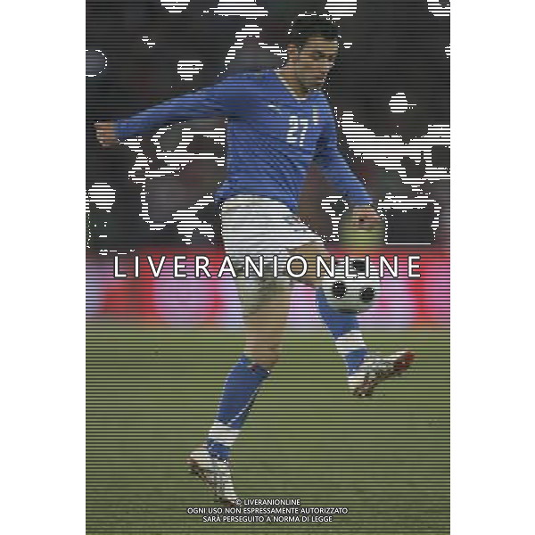 Zurigo (CH) 06-02-2008 amichevole preparazione euro 2008 italia-portogallo 3 : 1 nella foto fabio quagliarella ph marco luzzani/ag aldo liverani s.a.s.