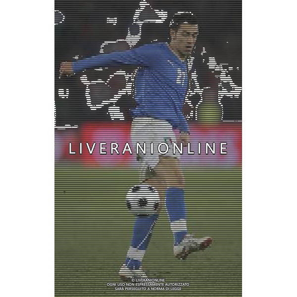 Zurigo (CH) 06-02-2008 amichevole preparazione euro 2008 italia-portogallo 3 : 1 nella foto fabio quagliarella ph marco luzzani/ag aldo liverani s.a.s.