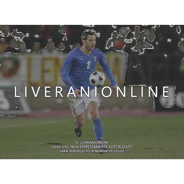 Zurigo (CH) 06-02-2008 amichevole preparazione euro 2008 italia-portogallo 3 : 1 nella foto marco cassetti ph marco luzzani/ag aldo liverani s.a.s.