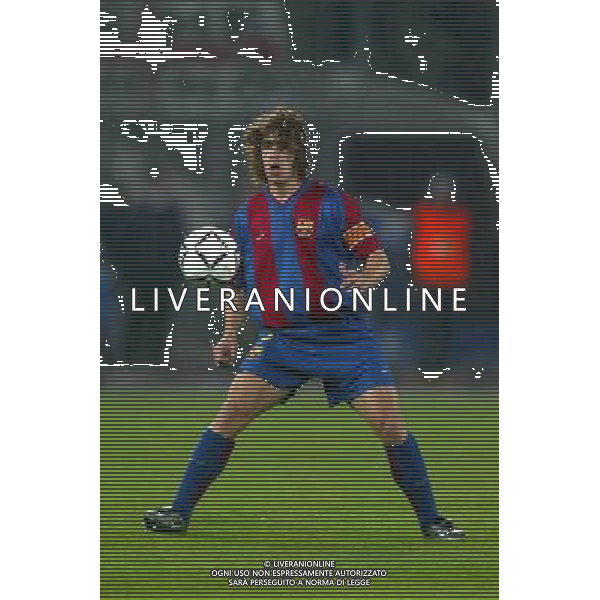 TORINO 09/04/2003 JUVENTUS - BARCELLONA CHAMPIONS LEAGUE NELLA FOTO: PUYOL AGENZIA ALDO LIVERANI 