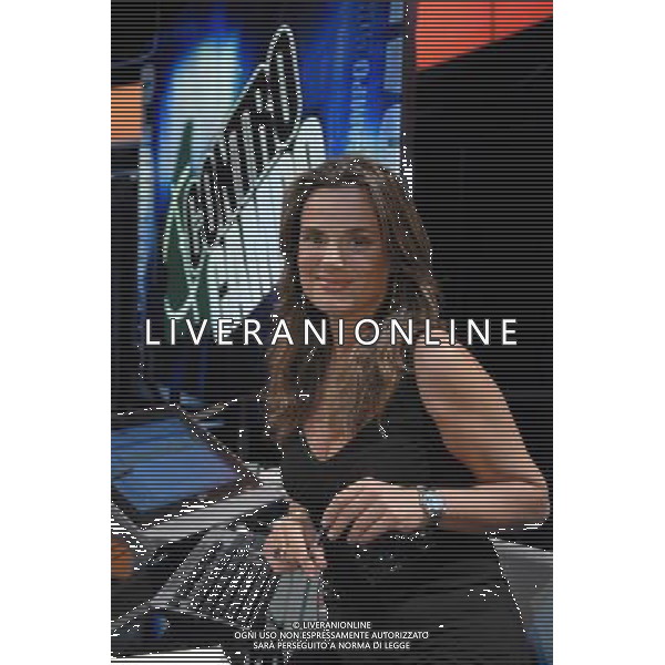 milano 02-02-2008 lucia blini trasmissione \'controcampo\' © Ag. Aldo Liverani sas