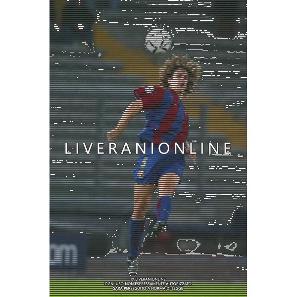 TORINO 09/04/2003 JUVENTUS - BARCELLONA CHAMPIONS LEAGUE NELLA FOTO: PUYOL AGENZIA ALDO LIVERANI 