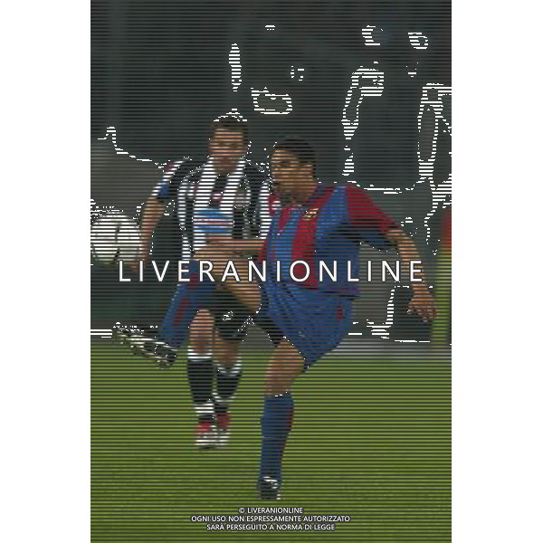 TORINO 09/04/2003 JUVENTUS - BARCELLONA CHAMPIONS LEAGUE NELLA FOTO: REIZINGER AGENZIA ALDO LIVERANI 