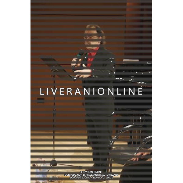 MAURIZIO NICHETTI OSPITE DEL TEATRO \'DAL VERME\' DI MILANO PER LA RASSEGNA \' SETTE ROMANZI, SETTE LAVORI, PER SETTE NOTE\' 07/02/2008 FOTO ANTONIO SORANO - AG. ALDO LIVERANI SAS