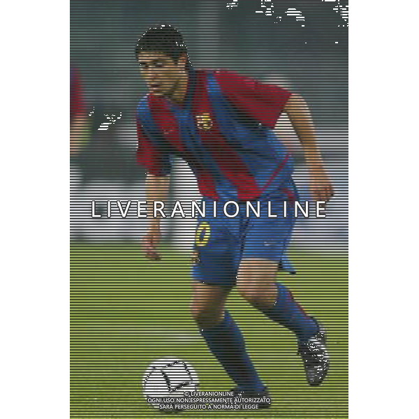 TORINO 09/04/2003 JUVENTUS - BARCELLONA CHAMPIONS LEAGUE NELLA FOTO: RIQUELME AGENZIA ALDO LIVERANI 