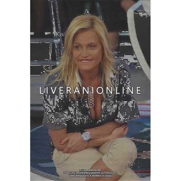 SIMONA VENTURA MILANO, 10/02/2008 TRASMISSIONE: \' QUELLI CHE IL CALCIO\' FOTO ANTONIO SORANO - ag. Aldo Liverani sas
