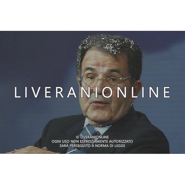 ROMANO PRODI MILANO, 16/12/2007 TRASMISSIONE \' CHE TEMPO CHE FA\' FOTO ANTONIO SORANO - AG. ALDO LIVERANI SAS