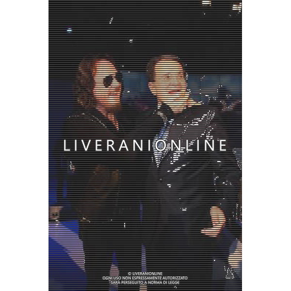 ZUCCHERO \' SUGAR\' FORNACIARI - ROMANO PRODI MILANO, 16/12/2007 TRASMISSIONE \' CHE TEMPO CHE FA\' FOTO ANTONIO SORANO - AG. ALDO LIVERANI SAS