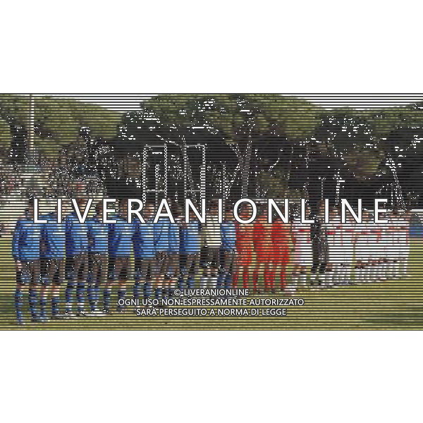 60a Coppa Carnevale Torneo di Viareggio 2008 Empoli-Inter finale Viareggio - 11.02.2008 Nella Foto: le due formazioni delle Squadre schierate in campo Ph.Vitez/Ag. Aldo Liverani Sas