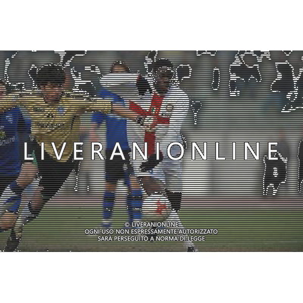 60a Coppa Carnevale Torneo di Viareggio 2008 Empoli-Inter finale Viareggio - 11.02.2008 Nella Foto: Mario Balotelli supera Pelagotti e tira fuori Ph.Vitez/Ag. Aldo Liverani Sas