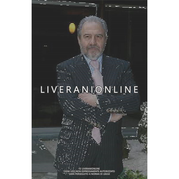 ROMA 11 - 02 - 2008 RADIO UNO UTO UGHI PRESENTA GRANDI AUTORI PER IL VIOLINO NELLA FOTO IL DIRETTORE DI RADIO UNO ANTONIO CAPRARICA AG ALDO LIVERANI