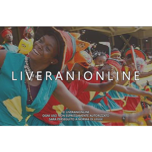 TIFOSE Supportrice Cameroun - 07.02.2008 - Cameroun / Ghana - Coupe d\'Afrique des Nations 2008 - Ghana CAMERUN - GHANA COPPA D\'AFRICA Photo : Richard Lane / Icon Sport/Ag. Aldo Liverani sas - ONLY ITALY - ONLY FOR ITALIAN MARKET - *** Local Caption ***