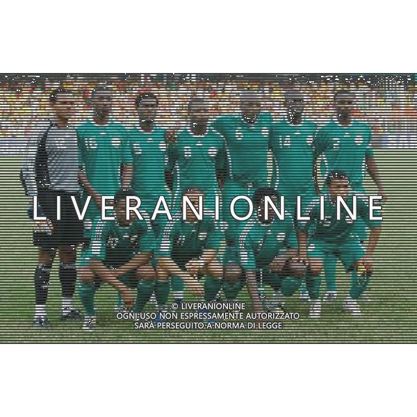 FORMAZIONE equipe Nigeria - 03.02.2008 - Ghana / Nigeria - 1/4 Finale Coupe d\'Afrique des nations 2008 - Accra - Ghana GHANA - NIGERIA COPPA D\'AFRICA Photo: Richard Lane / Icon Sport/Ag. Aldo Liverani Sas - ONLY ITALY - ONLY FOR ITALIAN MARKET -