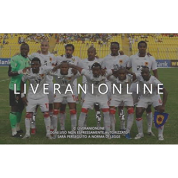 FORMAZIONE Equipe Angola - 04.02.2008 - Egypte / Angola - 1/4 finale Coupe d\'Afrique des nations EGITTO - ANGOLA COPPA D\'AFRICA - Photo: Richard Lane / Icon Sport / Ag. Aldo Liverani sas - ONLY ITALY - ONLY FOR ITALIAN MARKET -