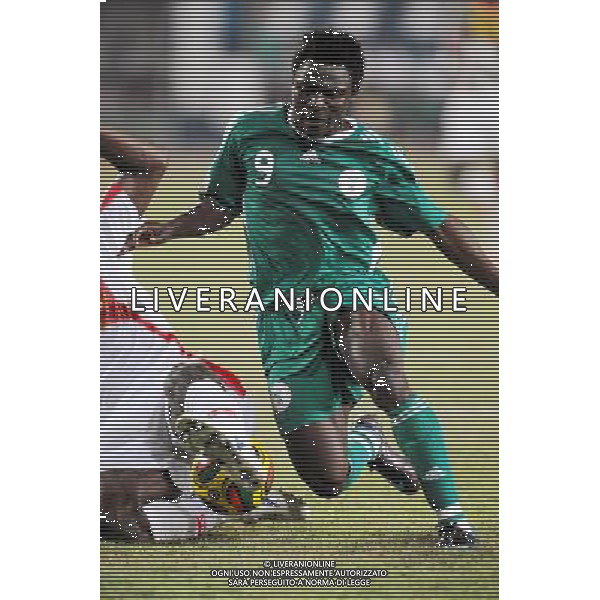 Obafemi MARTINS - 25.01.2008 - Mali / Nigeria - Coupe d\'Afrique des Nations 2008 - Ghana MALI - NIGERIA COPPA D\'AFRICA Photo : Jiro Mochizuki / Shot / Icon Sport/Ag. Aldo Liverani sas - ONLY ITALY - ONLY FOR ITALIAN MARKET -
