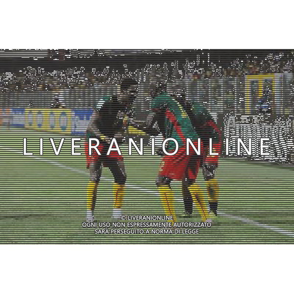 Samuel ETOO / Alain NKONG / Timothee ATOUBA - 07.02.2008 Cameroun / Ghana - Coupe d\'Afrique des Nations 2008 - Ghana CAMERUN - GHANA COPPA D\'AFRICA Photo : Jiro / Icon Sport /Ag. Aldo Liverani sas - ONLY ITALY - EDITORIAL USE ONLY *** Local Caption ***