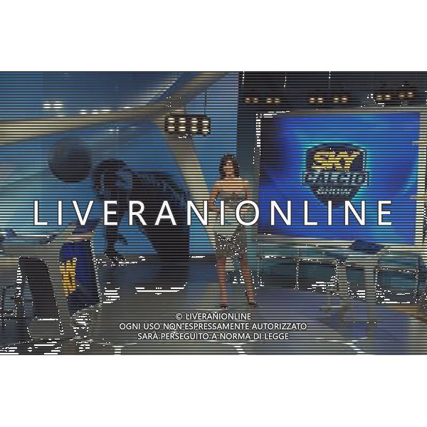 milano 13 febbraio 2008 ilaria d\'amico sky calcio show - ag. Aldo Liverani sas