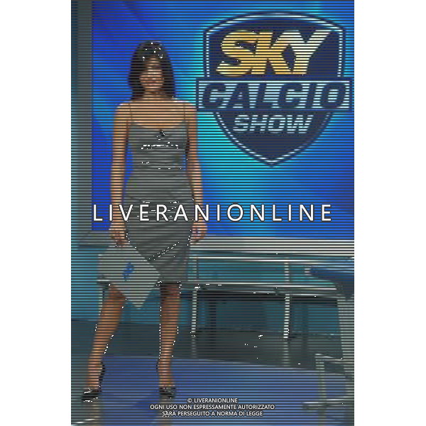 milano 13 febbraio 2008 ilaria d\'amico sky calcio show - ag. Aldo Liverani sas