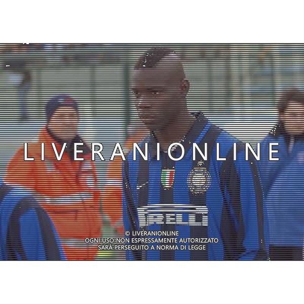 Inter-Empoli Finale 60a Coppa Carnevale Torneo di Viareggio 2008 13.02.2008 Inter-Empoli Nella Foto: Nuovo taglio di capelli di Balotelli mario Ph.Vitez/Ag. Aldo Liverani Sas