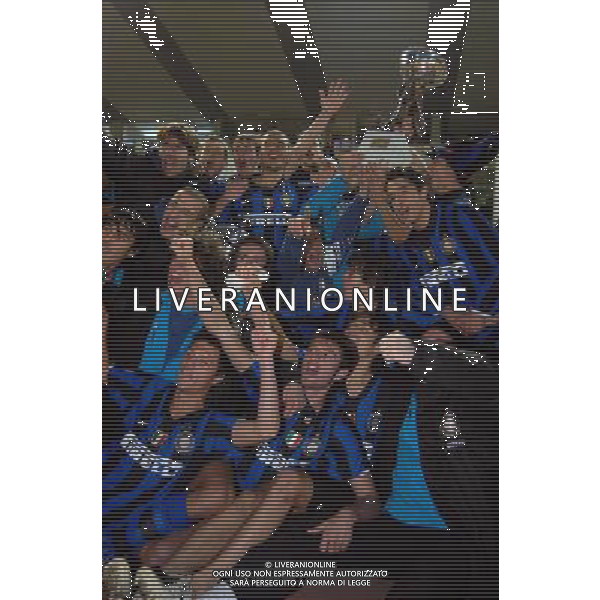 60° Coppa Carnevale di Viareggio 2008 Viareggio - 13.02.2008 Inter-Empoli Nella Foto:Inter riceve la coppa /Ph.Vitez-Ag. Aldo Liverani