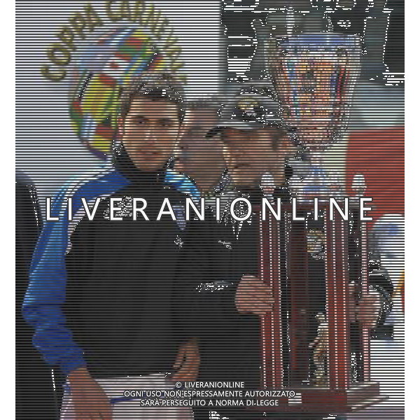 60° Coppa Carnevale di Viareggio 2008 Viareggio - 13.02.2008 Inter-Empoli Nella Foto:ARVIA GIUSEPPE CON LA COPPA /Ph.Vitez-Ag. Aldo Liverani