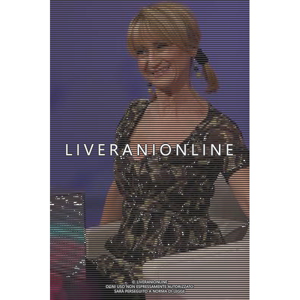 LUCIANA LITTIZZETTO TRASMISSIONE TV: \' CHE TEMPO CHE FA\'- MILANO, 17/02/2008 FOTO ANTONIO SORANO - AG. ALDO LIVERANI sas