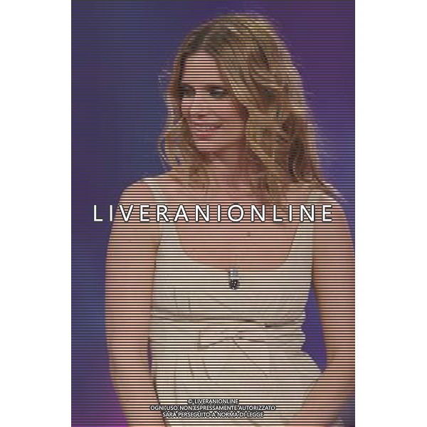 FILIPPA LAGERBACK TRASMISSIONE TV: \' CHE TEMPO CHE FA\'- MILANO, 17/02/2008 FOTO ANTONIO SORANO - AG. ALDO LIVERANI sas