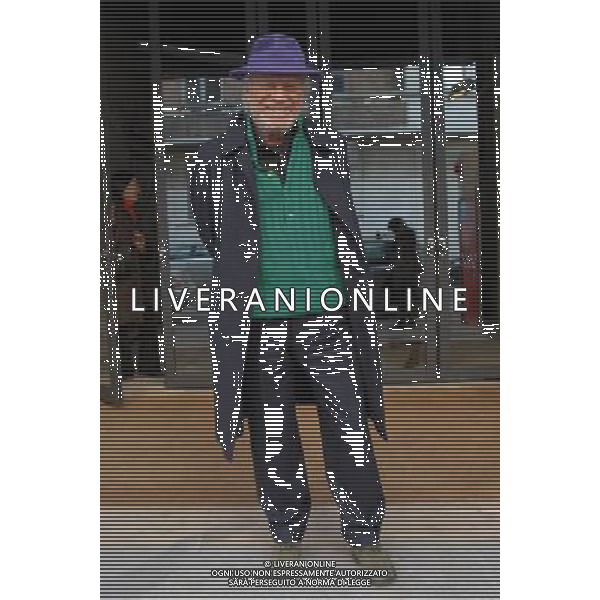 MILANO 18/2/2008 TEATRO FRANCO PARENTI VIA PIER LOMBARDO, 14 PRESENTAZIONE DELLO SPETTACOLO: -LA FORMA DELL\' INCOMPIUTO- NELLA FOTO GIORGIO ALBERTAZZI FOTO MARIO ROMANO/AG ALDO LIVERANI