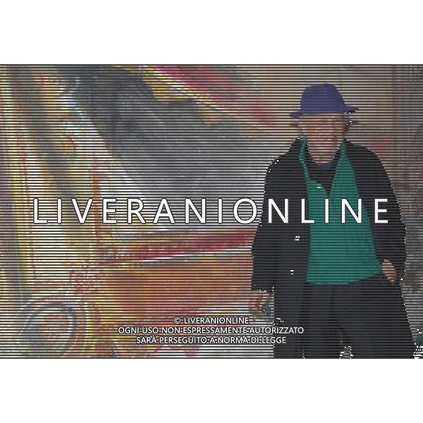 MILANO 18/2/2008 TEATRO FRANCO PARENTI VIA PIER LOMBARDO, 14 PRESENTAZIONE DELLO SPETTACOLO: -LA FORMA DELL\' INCOMPIUTO- NELLA FOTO GIORGIO ALBERTAZZI FOTO MARIO ROMANO/AG ALDO LIVERANI