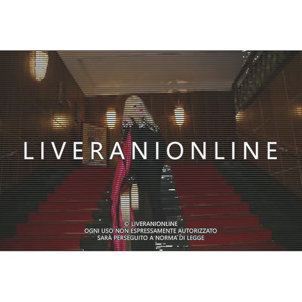 MAURO CORUZZI ( Platinette) Photocall della rappresentazione teatrale: \' Amici - a un passo dal sogno\' al Teatro Nuovo. © Antonio Sorano - ag. Aldo Liverani sas