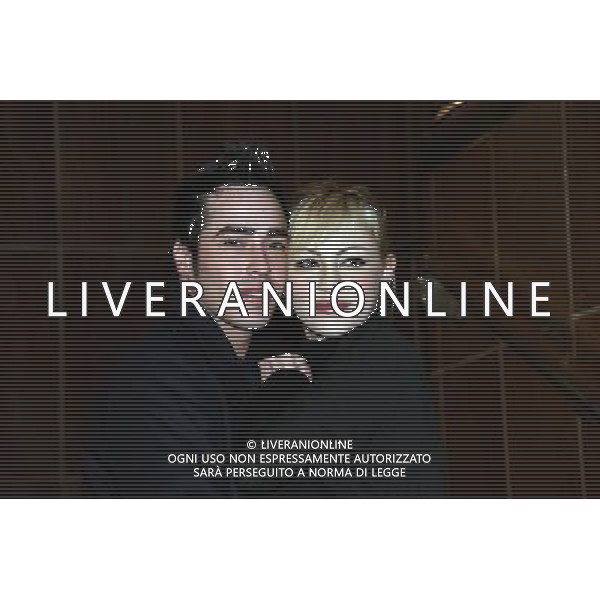 FEDERICO ANGELUCCI - SAMANTHA FANTAUZZI Photocall della rappresentazione teatrale: \' Amici - a un passo dal sogno\' al Teatro Nuovo. © Antonio Sorano - ag. Aldo Liverani sas