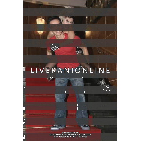 ANDREA DIANETTI - ELEONORA CRUPI Photocall della rappresentazione teatrale: \' Amici - a un passo dal sogno\' al Teatro Nuovo. © Antonio Sorano - ag. Aldo Liverani sas